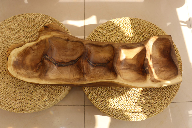 سینی چوبی مزه روستیک