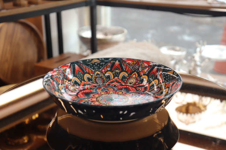 کاسه خورشت خوری وارداتی طرح مراکشی