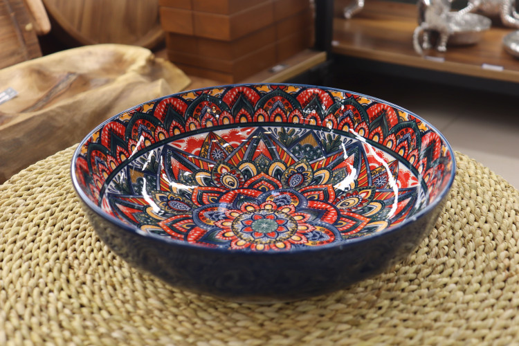 کاسه بزرگ وارداتی طرح مراکشی