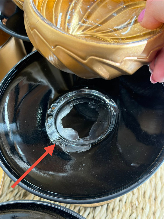 هفت سین چوب و فلز رنگ مشکی