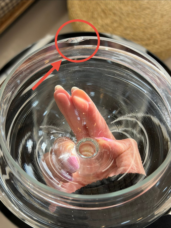 بانکه بلوری آرکو سایز کوچک