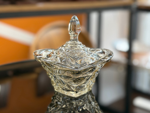 قندان بلور بوگاتی رنگ شامپاینی