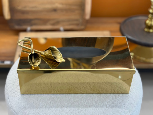 جا دستمال کاغذی فلزی مدل لیلیوم