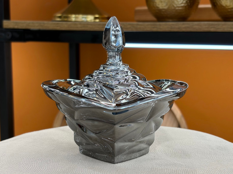 قندان بلور بوگاتی رنگ شامپاینی
