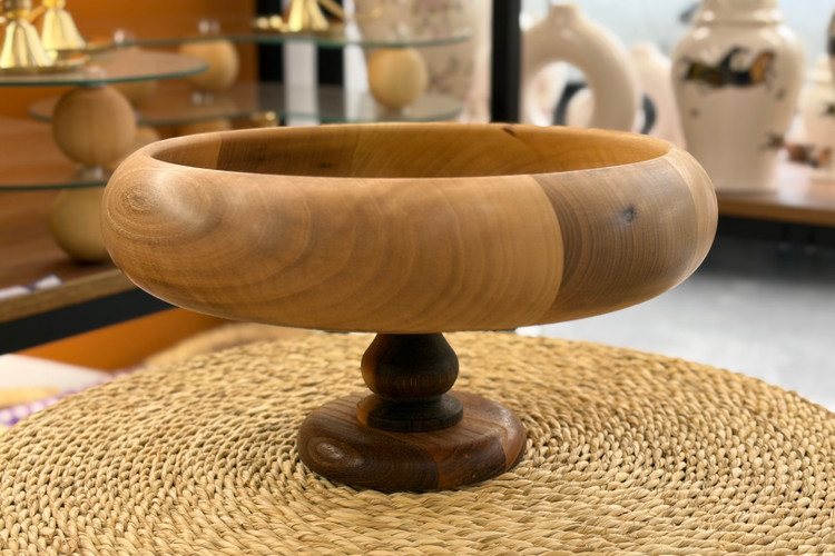 سرویس پذیرایی چوبی گردو ۴ تکه