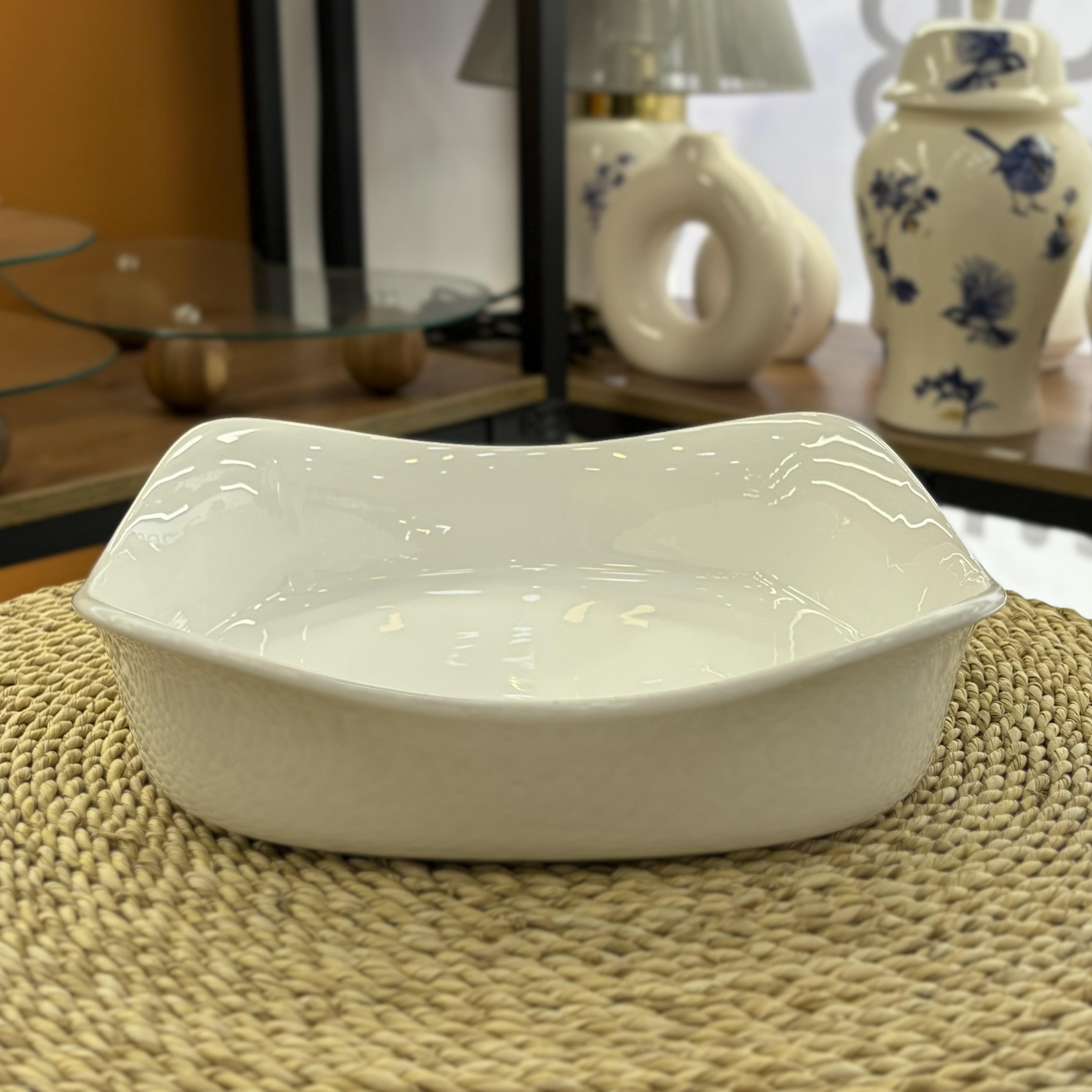 کاسه خورشت چینی سفید