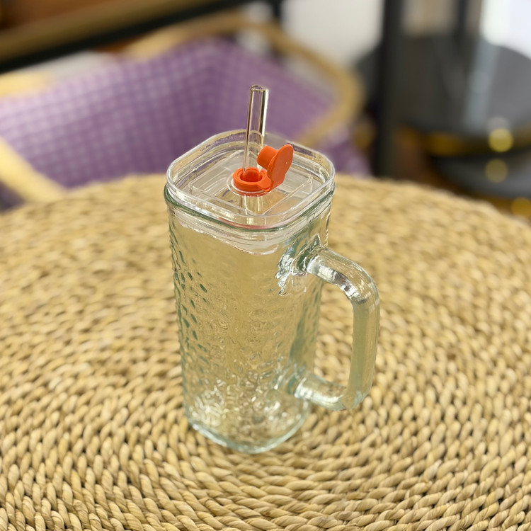 لیوان اسموتی شیشه ای